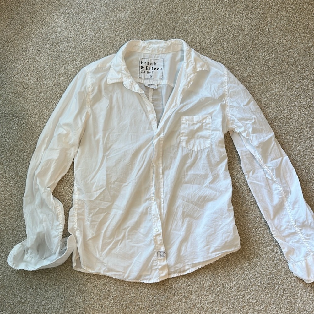 Frank and Eileen Eileen Button Up Barry Shirt